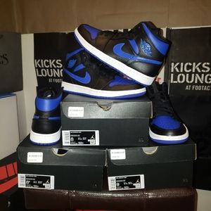 JORDAN 1 MID ROYAL TOES